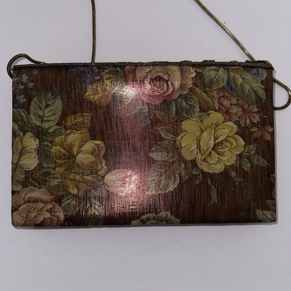Vintage Magid Floral Evening Bag - Picture 3 of 5